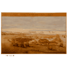 海報/ 1644年代福爾摩沙島大員港鳥瞰圖(國立台灣博物館藏) (A3)