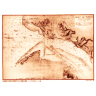 海報/ 1884年清法戰爭淡水港地圖 (A3)
