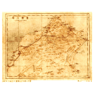 海報/ 1895年(光緒21年)臺灣北部物產分布圖 (A3)