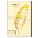古地圖海報/ 1907年臺灣二十廳全圖 (A3)