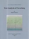 Text Analysis of Favorlang (法佛朗語文本分析)