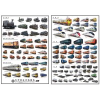 台灣鐵道車輛圖誌〈雙海報版〉