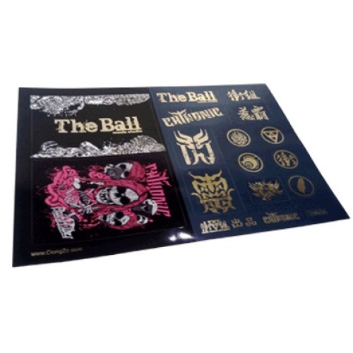 創意貼紙二代【閃靈+The Ball】聯名貼紙
