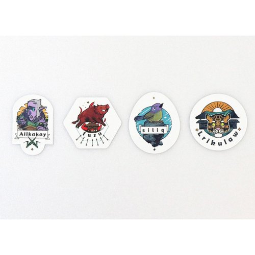 原鄉神話 說不停－防水貼紙