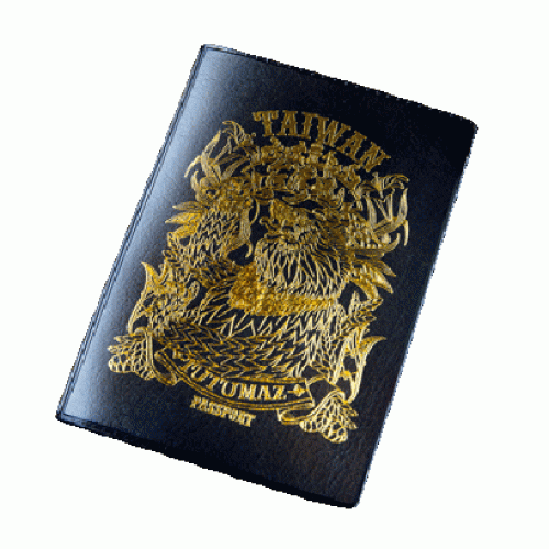 護照套/ 台灣魂《黑熊TUTUMAZ勇氣的章紋》