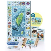 袖珍動物園：動物返家大冒險【套書桌遊組】（首批限量贈品版)：《袖珍動物園番外篇》二書+桌遊套組+3張限量款翻翻卡