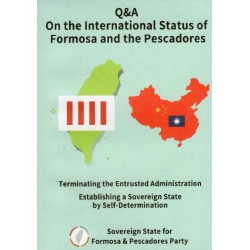 Q&A On the International Status of Formosa and the Pescadores (口袋書)