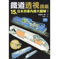 鐵道透視圖鑑：15款日本列車內部大圖解
